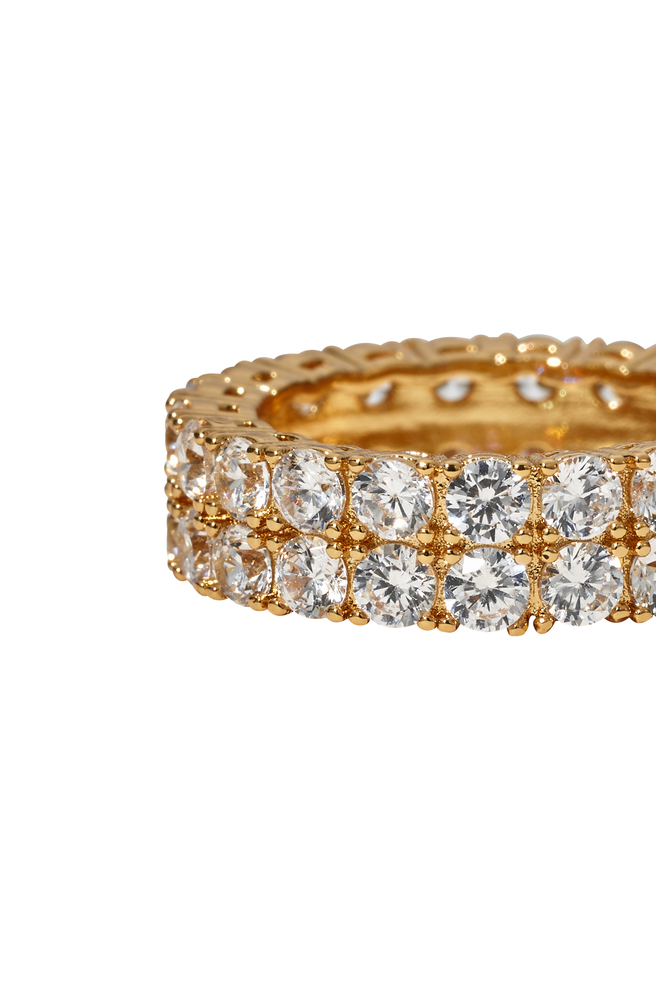 DOUBLE UP GOLD RING