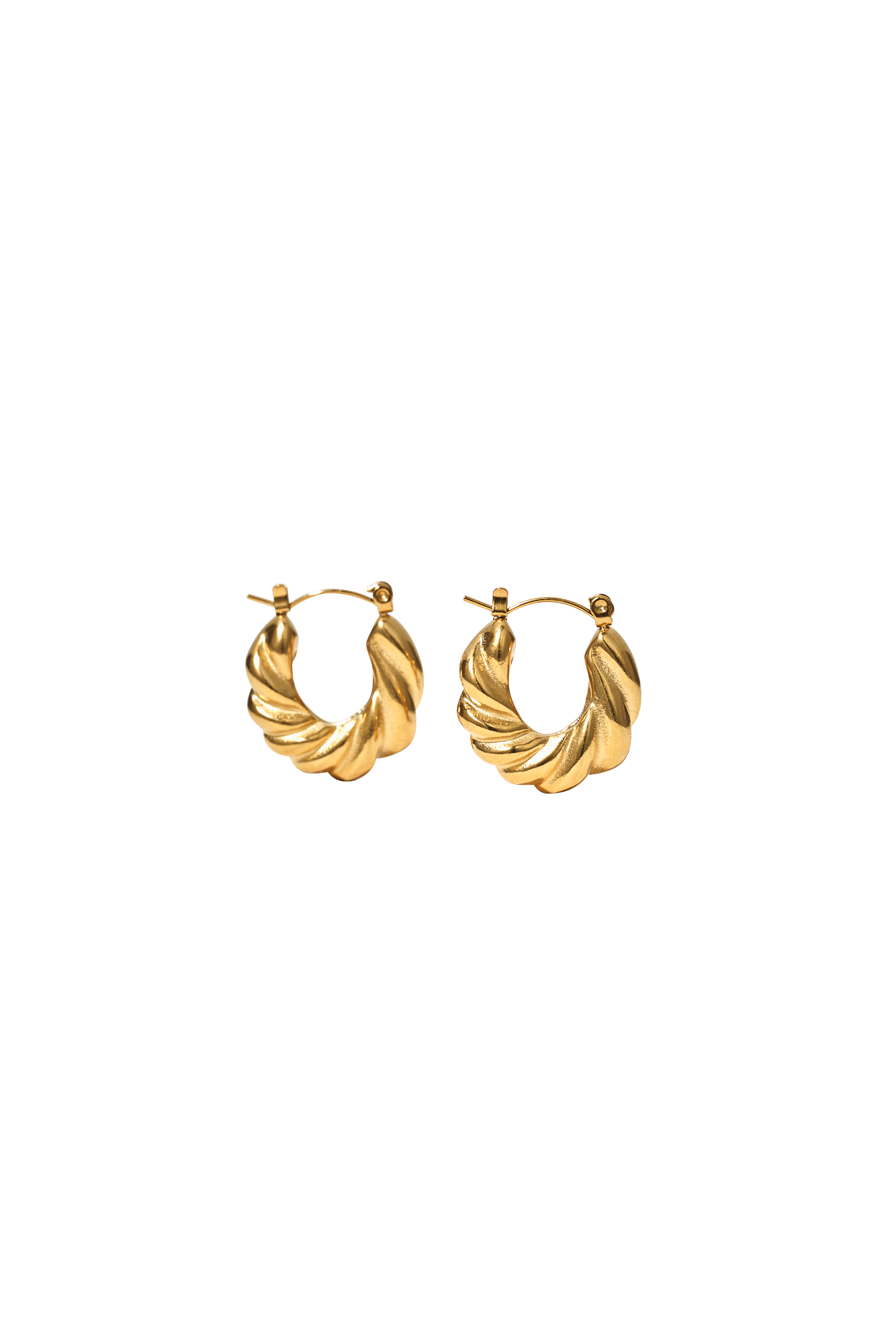 THE TWISTED BELLE HOOP EARRINGS