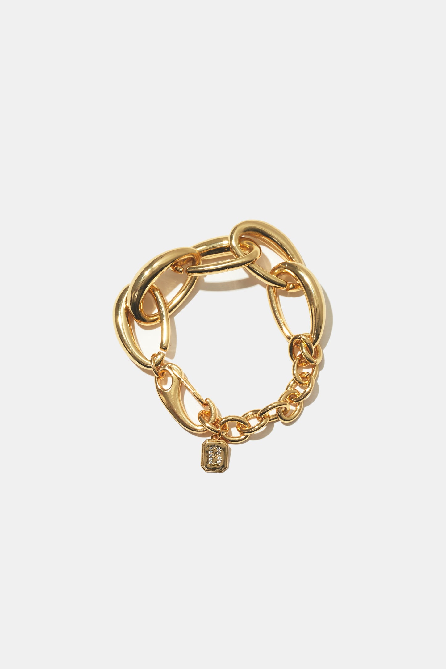 OVAL LINK CHAIN BRACELET