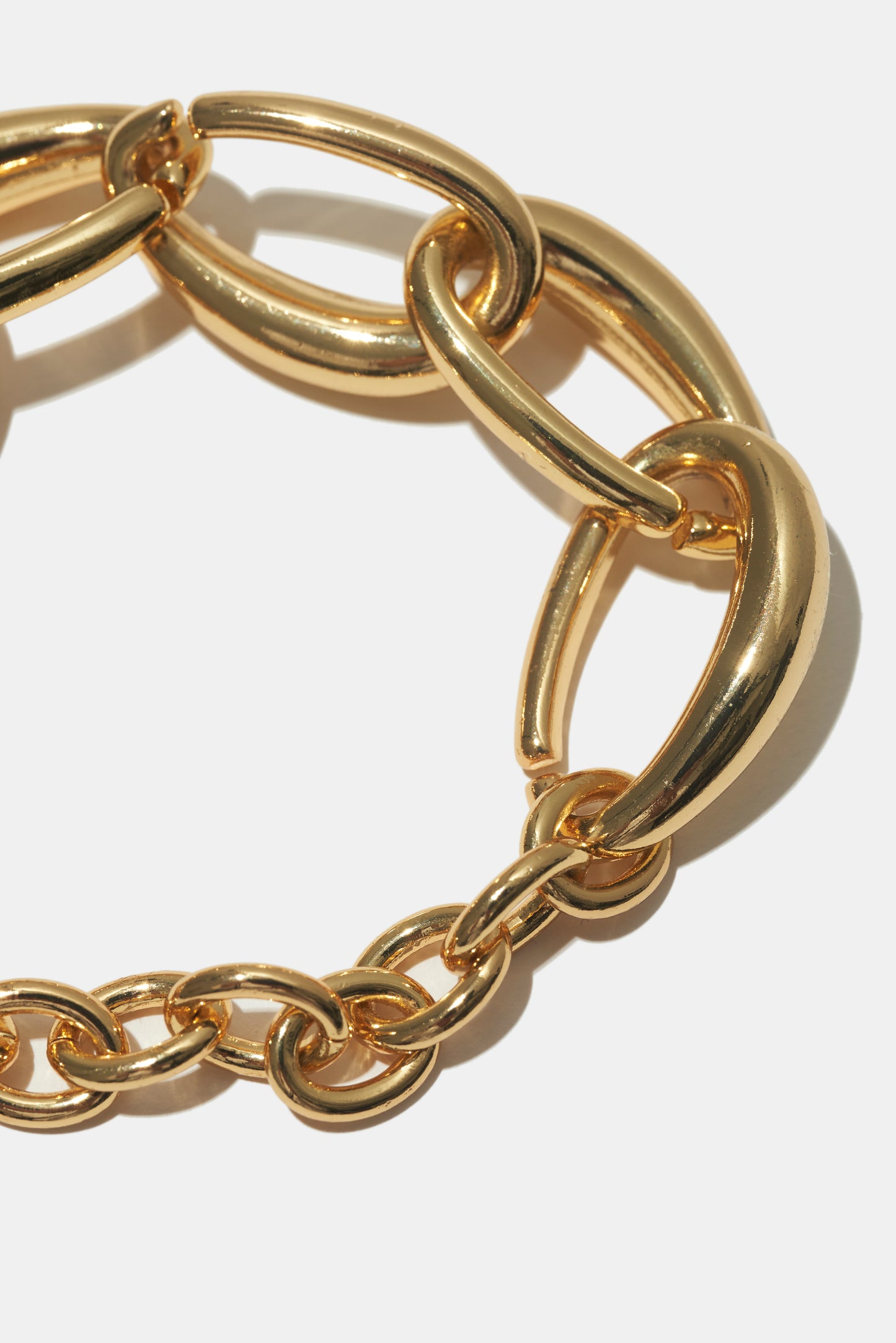 OVAL LINK CHAIN BRACELET