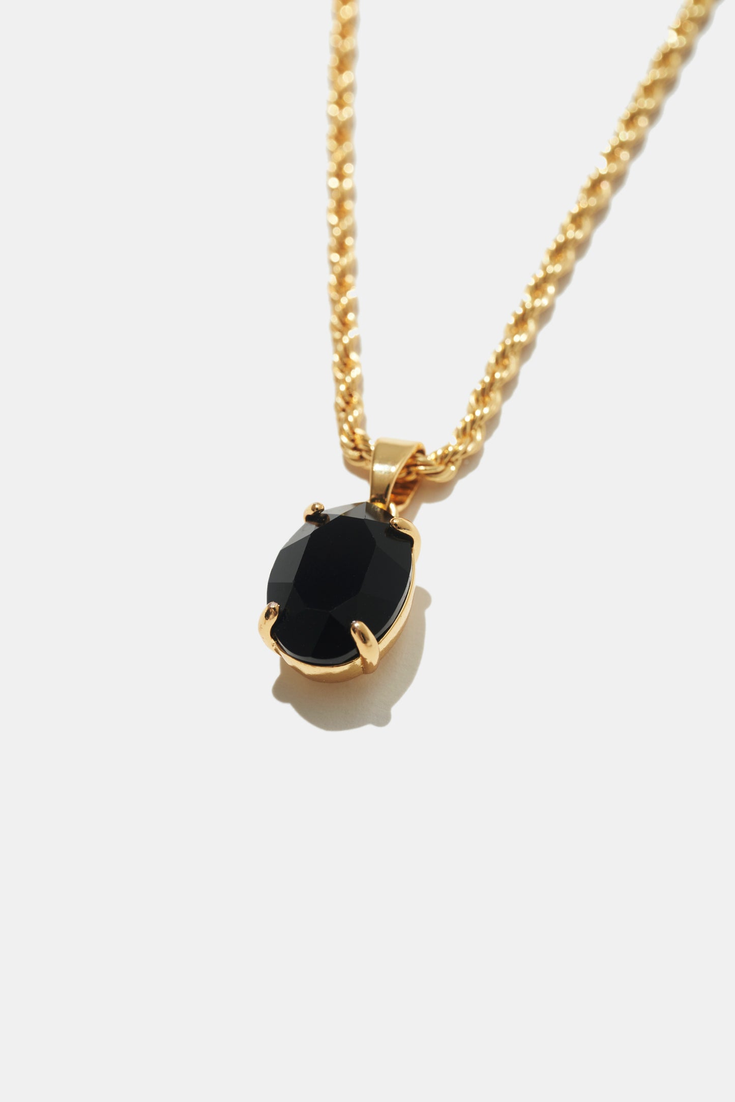 SWAROVSKI STONE NECKLACE BLACK