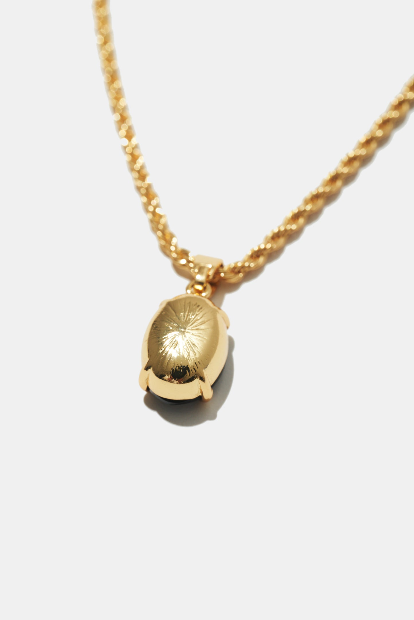 SWAROVSKI STONE NECKLACE BLACK
