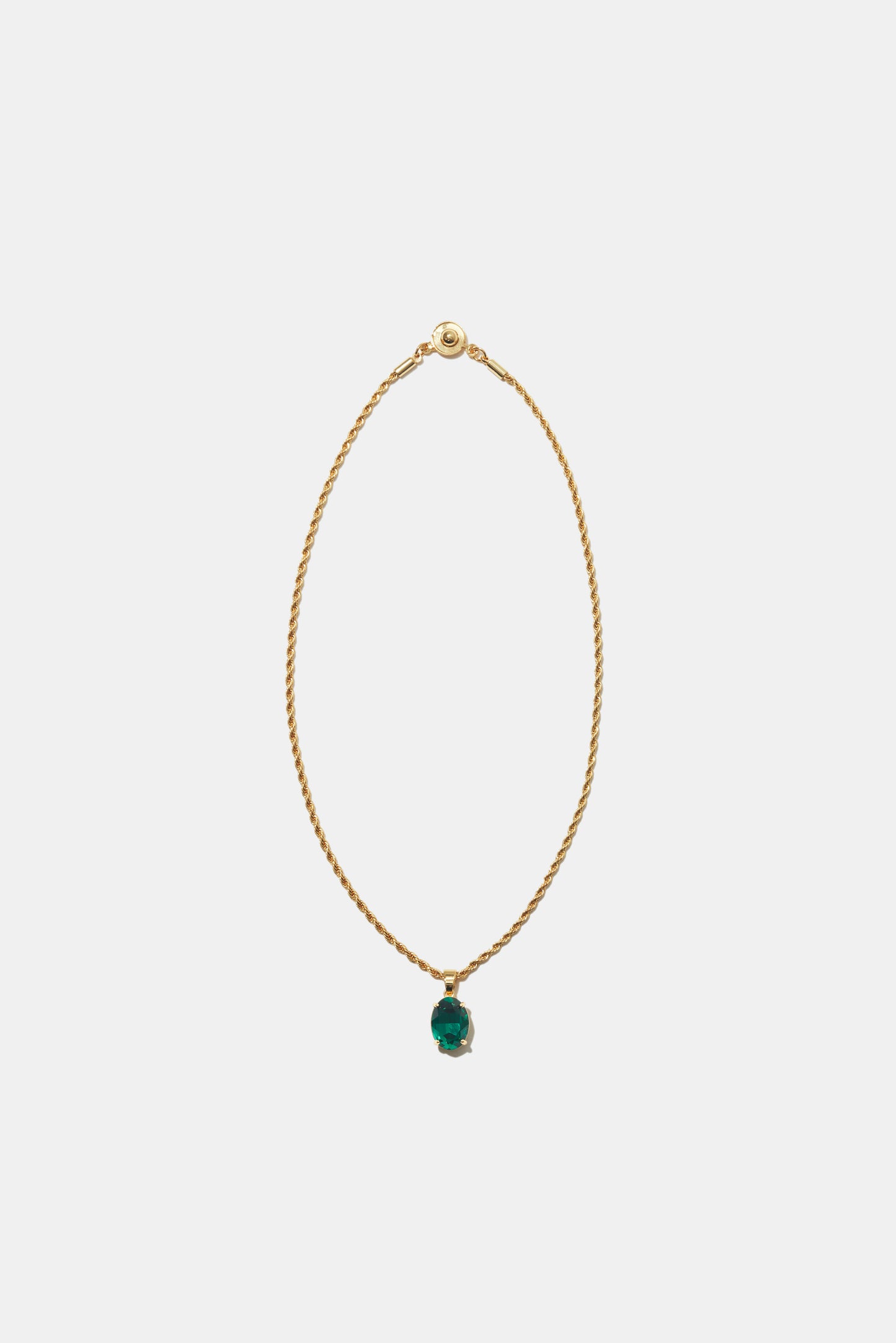 SWAROVSKI STONE NECKLACE GREEN
