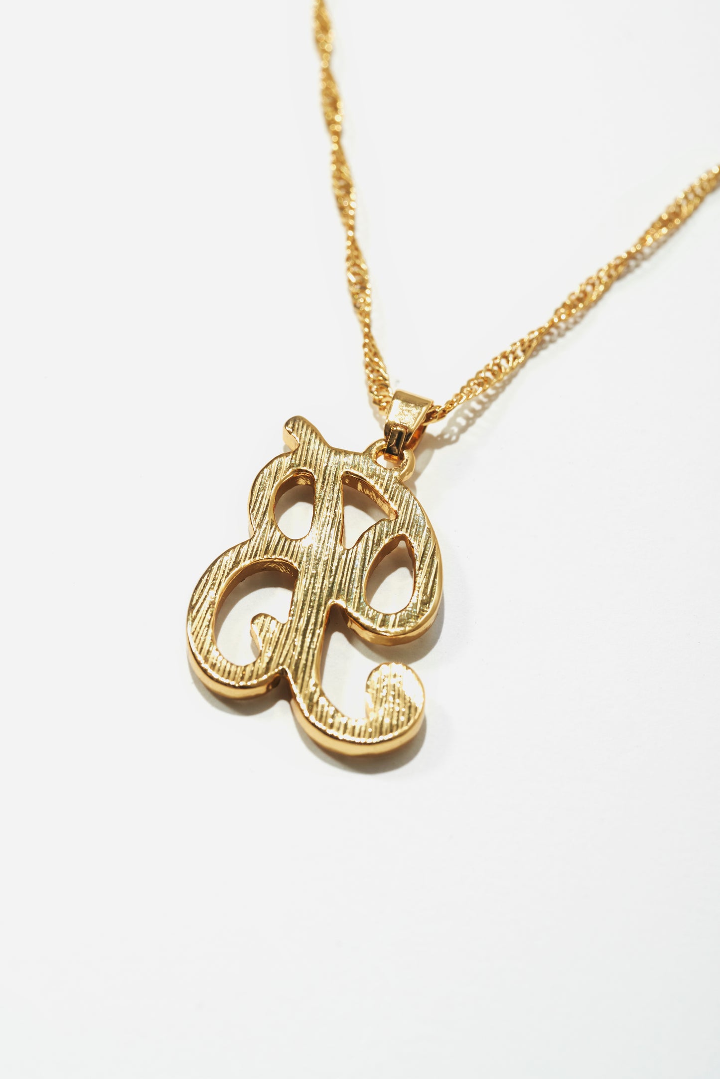ICY “B”NECKLACE