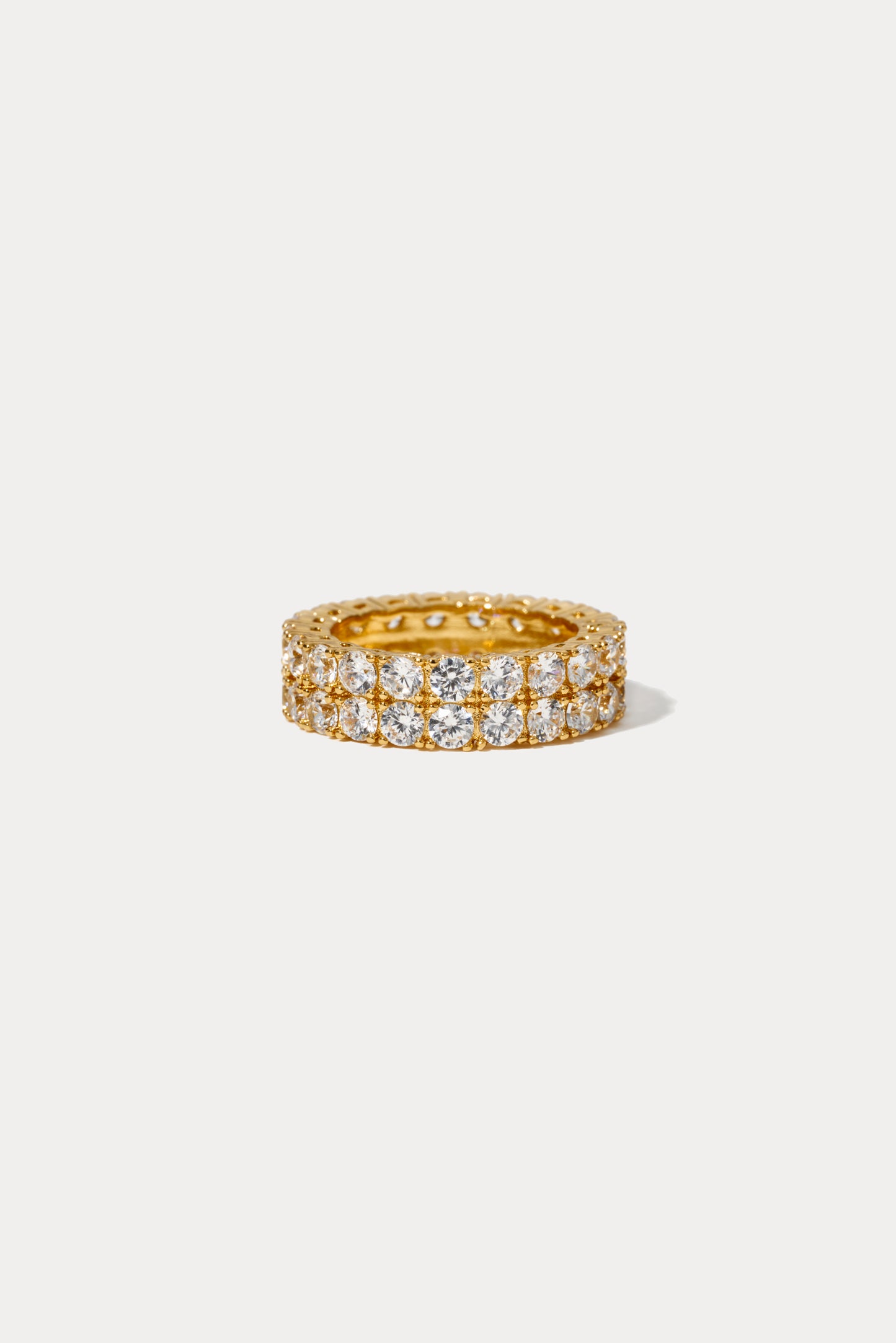 DOUBLE UP GOLD RING