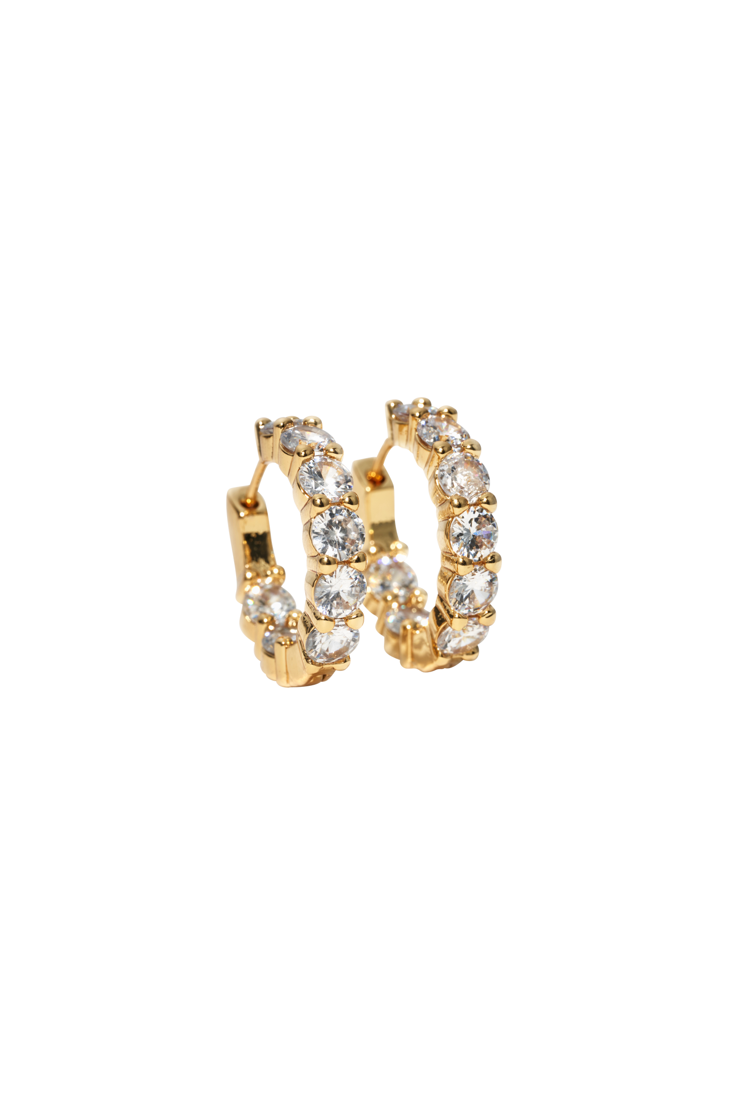 THE MINI CRYSTAL HOOPS