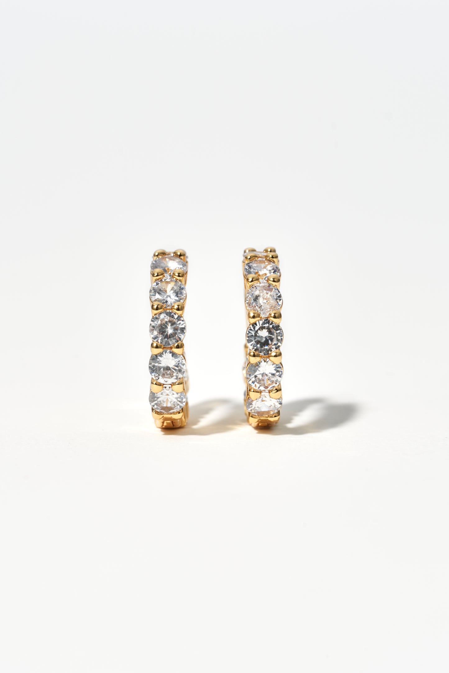 THE MINI CRYSTAL HOOPS