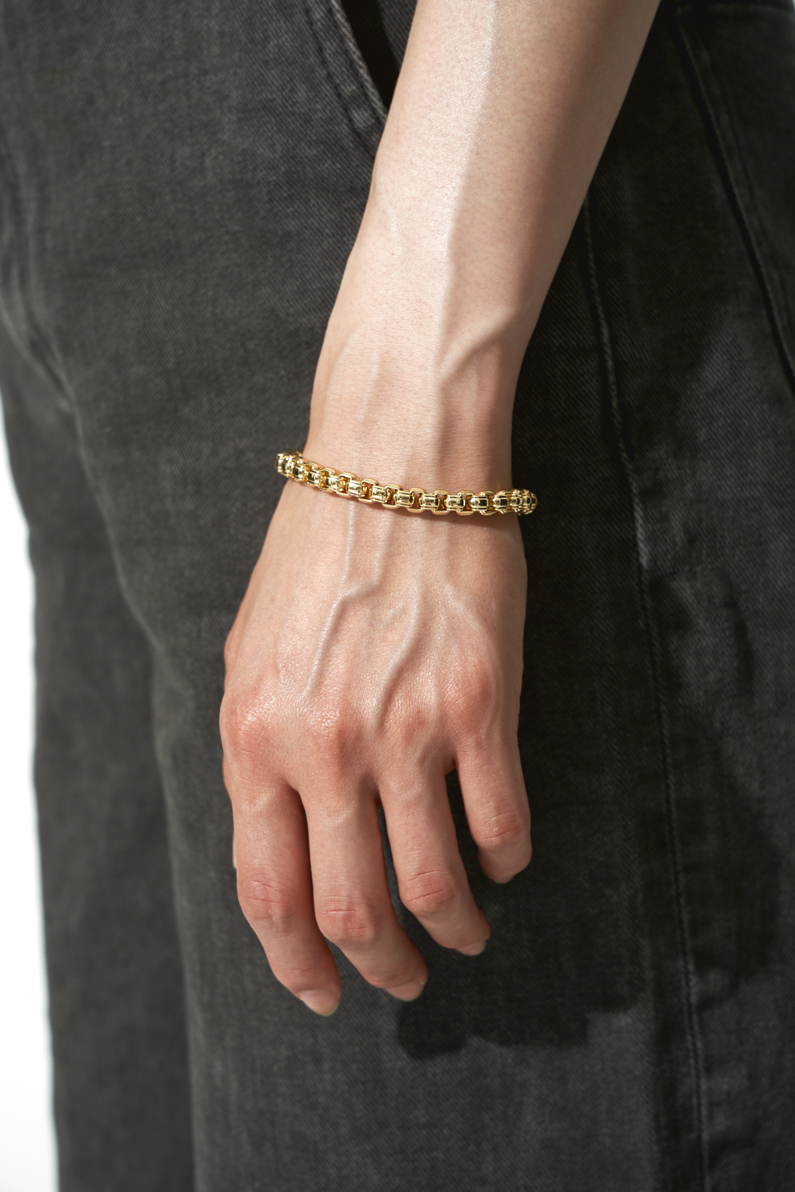 BOX CHAIN BRACELET – BiBi BELINDA